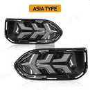Axyaa LED DRL Fog Lamp for Honda Fit Jazz 2018 2019 - White Yellow Blue