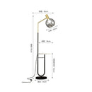 Axya Nordic LED Floor Lamp - Elegant Minimalist Design for Living Room & Bedroom
