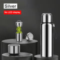 Axyaa Smart Stainless Steel Thermos Bottle with LED Temperature Display for Outdoor
