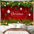 Axyaa Christmas Tapestry: Festive Holiday Party Decoration for Home Living Room Bed