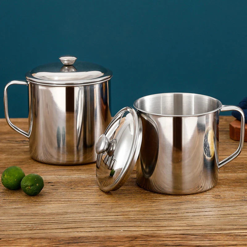 Axyaa Stainless Steel Travel Mug with Lid - Durable, Thicken, Reusable - Father's Gift