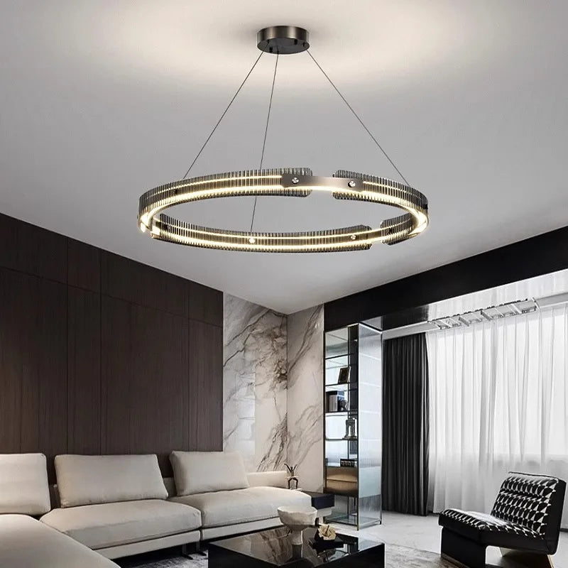 Modern Nordic Dining Room Pendant Light Chandelier by Axyaa