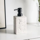 Axyaa Stone Texture Ceramic Lotion Bottle- Home Hotel Shampoo Hand Wash Anti Slip Design