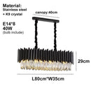 Axyaa Nordic Luxury Crystal LED Chandelier for Highend Living Room and Bedroom