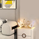 Axyaa Crystal Swan LED Desk Lamp - Elegant Home Decor Light