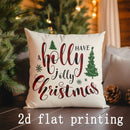 Axyaa Festive Holiday Pillow Covers for Sofa Bedroom Car