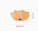 Axyaa Wabi Sabi Fabric Pendant Lamp for High-end Home Decor Lighting