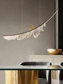 Axya Luxury Copper Chandelier: Modern Italian Designer Light for Restaurant and Bar
