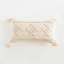 Axyaa Tufted Tassels Cushion Cover for Home Decor in Living Room Bedroom Sofa