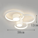 Axyaa Smart LED Ceiling Light for Nordic Home Decor and Indoor Lighting
