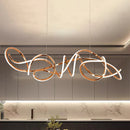 Axyaa LED Staircase Chandeliers Modern Home Decor Hanging Light Indoor Lighting