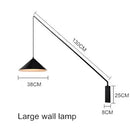 Axyaa Industrial Style Fishing Wall Light for Restaurant Living Room