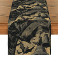 Axyaa Halloween Bat Table Runner for Kitchen Holiday Party Decor