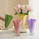 Cabbage Shape Vase for Roses and Lilies - Axyaa Home Decor Ornament