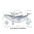 Axyaa Underwater Fish Decal for Kids Room Decor
