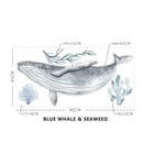 Axyaa Underwater Fish Decal for Kids Room Decor