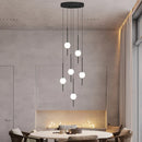 Luxurious LED Chandeliers: Axyaa's Creative Living Room & Staircase Lighting