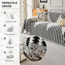 Axyaa Chenille Sofa Cover: Universal, Anti-Slip, Comfy, All Season, Living Room Decoration