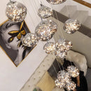 Axyaa Nordic Chandeliers Dining Room Pendant Lights Ceiling Hanging Lamps