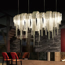 Axyaa Luxury Tassels Pendant Lights Modern Chandelier for Bedroom Home Decor