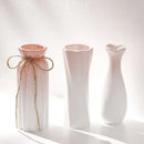 Nordic Pink Plastic Vase by Axyaa - Modern Home Decor & Floral Storage