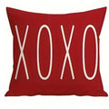 Axyaa Dwarf LOVE XOXO Valentine's Day Pillowcase for Home Room Sofa
