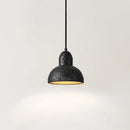Axyaa LED Stone Pendant Lamps: Stylish Black Chandelier for Home and Hospitality Spaces