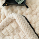 Axyaa Microfiber Plush Blanket: Soft, Lightweight, Multifunctional for Travel, Sofa, Bed