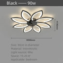 Axyaa Swivel Ceiling Fan Light: Creative Ultra-Thin Home Lighting