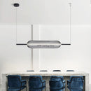 Axyaa Minimalist LED Pendant Chandelier for Staircase, Dining Room, and Cafe