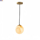 Axyaa Cloud Stone LED Pendant Lights in Antique Finish for Bedroom and Kitchen