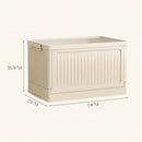 Axyaa Stackable Foldable Storage Box with Lid - Multi-Functional Trunk Organizer