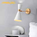Nordic Industrial Wall Lamp by Axyaa - Adjustable Sconce for Bedroom, Balcony & Corridor