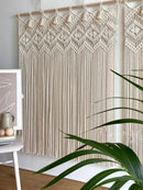Axyaa Macrame Tapestry Wall Hanging Bohemian Home Decor Curtains Wedding Background