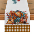 Axyaa Thanksgiving Table Runner: Washable Dining Cloth for Indoor Outdoor Home Décor