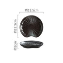 Axyaa Lotus Leaf Seasoning Dish Set for Molecular Cuisine and Appetizers