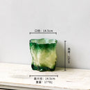 Axyaa Irregular Glass Vase for Waterborne Flower Arrangement
