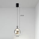 Axyaa LED Pendant Chandeliers for Modern Living and Dining Room Lighting