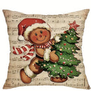 Axyaa Christmas Train Cabin Pillowcase: Festive Home Decor & Gift