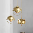 Axyaa Rotating Ball Pendant Light: Nordic Ins Style Chandelier for Restaurant, Bar, and Cafe