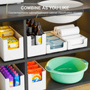 Axyaa Kitchen Storage Box: Cabinet Organizer for Sundries, Makeup, Spices & More
