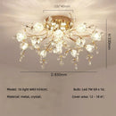 Axyaa High Gloss K9 Glass Ceiling Lamps - Modern, Luxurious Lighting Fixtures for Home Decor