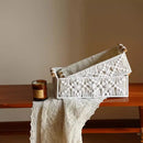 Axyaa Cotton Rope Organizer Box for Desktop, Toys, Keys, Snacks, and Sundries