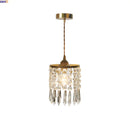 Axyaa Crystal Chandelier LED Pendant Light for Elegant Home Decor