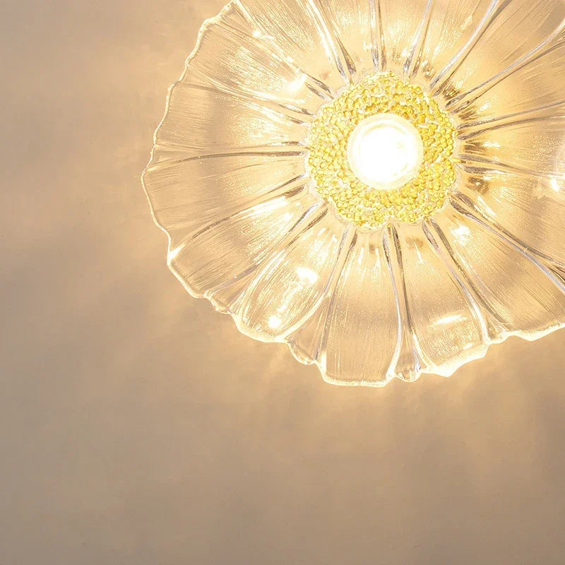 Modern Nordic Flower LED Ceiling Light by Axyaa: Fresh and Stylish Pendant Lamp for Home and Hospitality