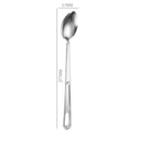 Axyaa Long Handle Soup Spoon Ladle Colander Tableware Kitchen Utensils