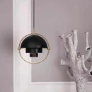 Axyaa Rotating Ball Pendant Light: Nordic Ins Style Chandelier for Restaurant, Bar, and Cafe