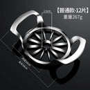 Axyaa Apple Cutter & Core Remover - Zinc Alloy Kitchen Tool