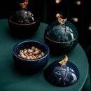 Axya Starry Sky Moon Storage Jar: Home Decor & Candy Container