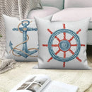 Axyaa Ocean Animals Decorative Pillowcase for Home, Bedroom, Car - 40x40 45x45 50x50cm
